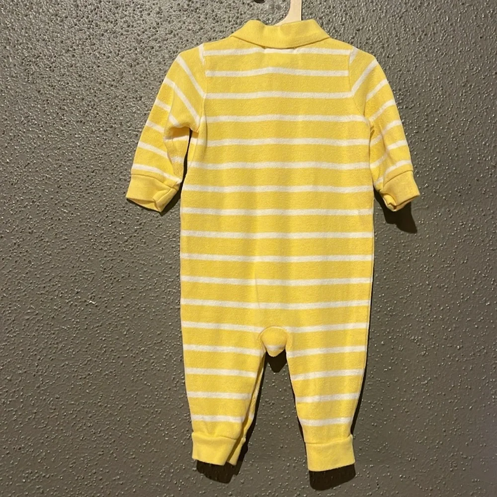 Ralph Lauren Rugby Stripe Baby Bodysuit